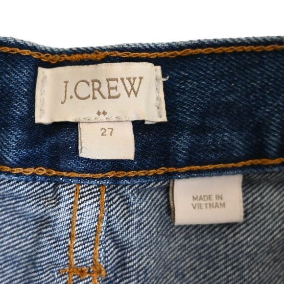 J. Crew Womens 27 Dark Wash Denim Jean Shorts in Lexi Wash - Picture 8 of 10